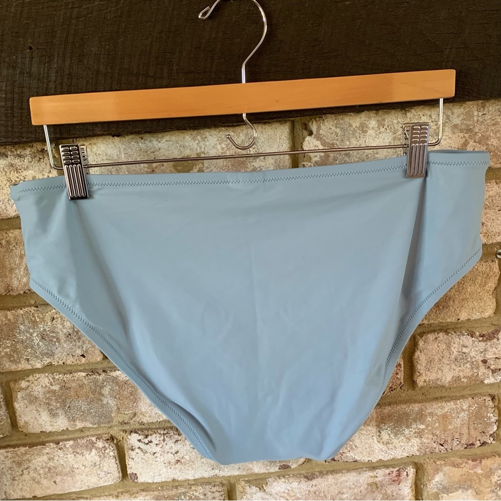 J.Crew | High Rise Bikini Bottom | Blue Mist - Picture 3 of 9